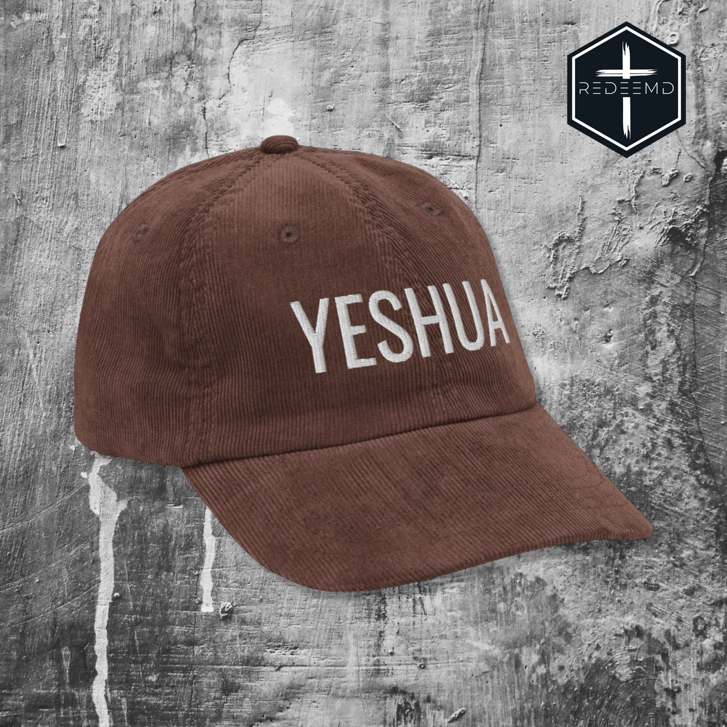 YESHUA | VINTAGE STYLE CORDUROY CAP