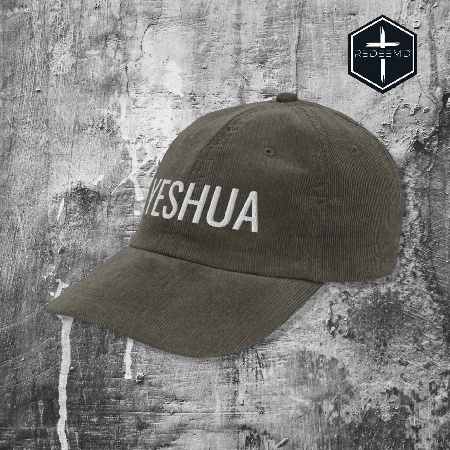 YESHUA | VINTAGE STYLE CORDUROY CAP