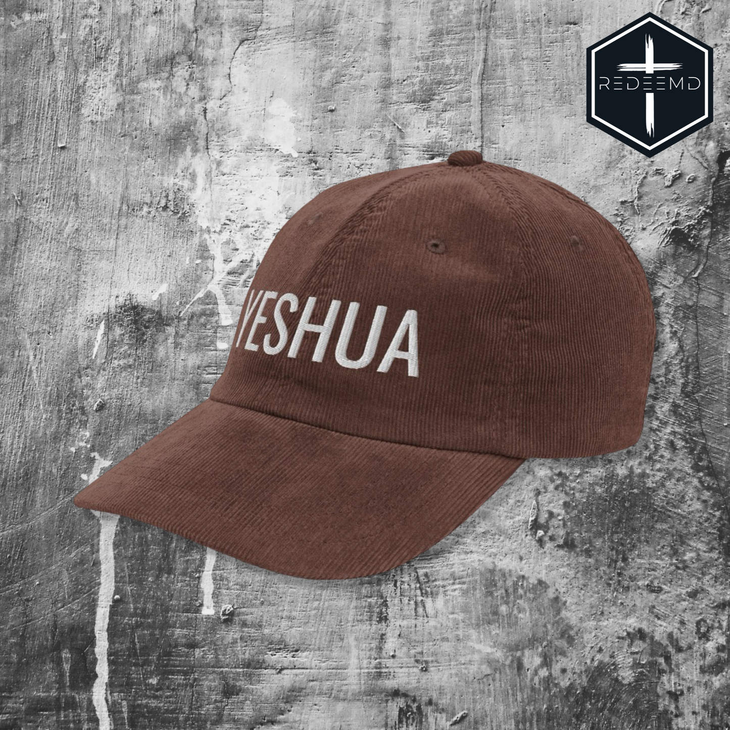 YESHUA | VINTAGE STYLE CORDUROY CAP