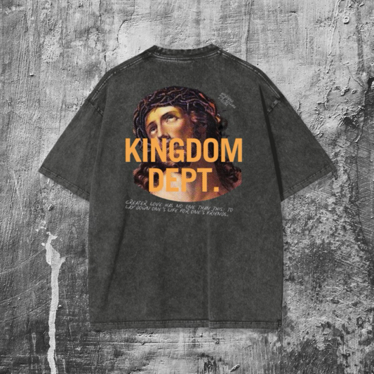 KINGDOM DEPT. "AGAPE KINGDOM" | Oversize Streetwear Style Tee