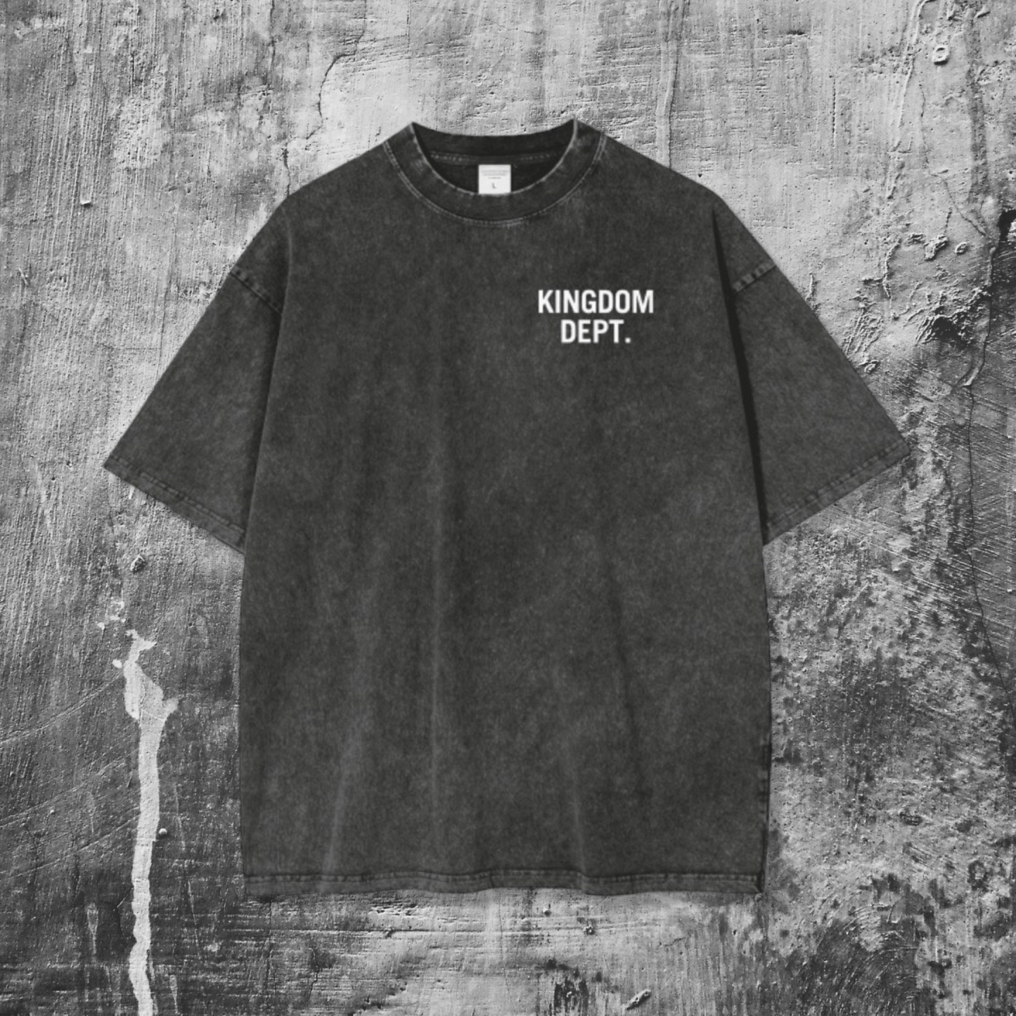 KINGDOM DEPT. "AGAPE KINGDOM" | Oversize Streetwear Style Tee